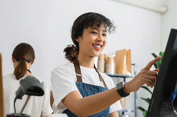 acceptance of meal voucher at checkout