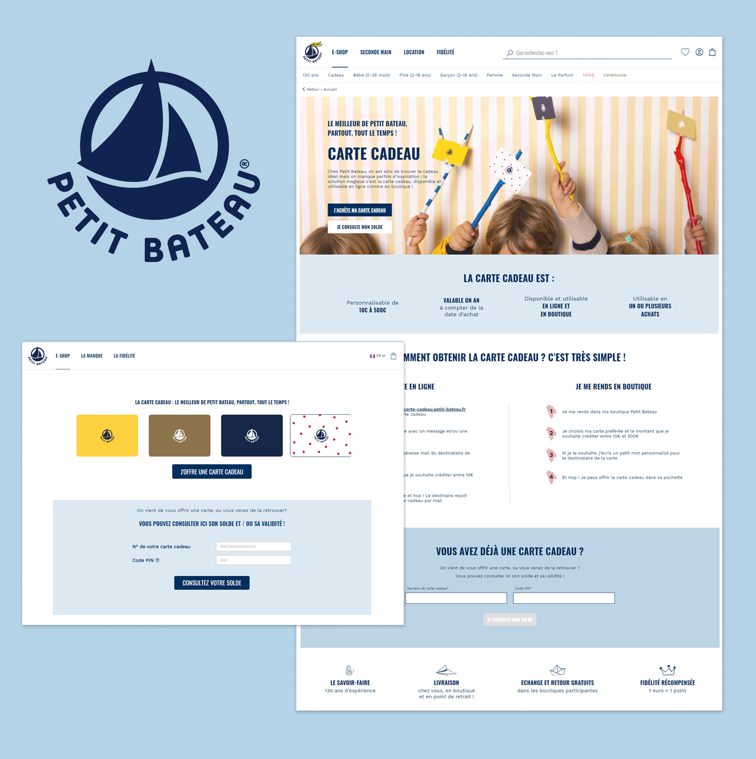 La carte cadeau internationale chez Petit Bateau Cas client — free download