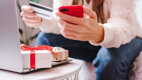 marché de la carte cadeau à la Saint-Valentin