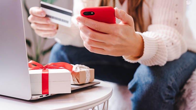 marché de la carte cadeau à la Saint-Valentin