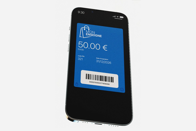 carte cadeau wallet