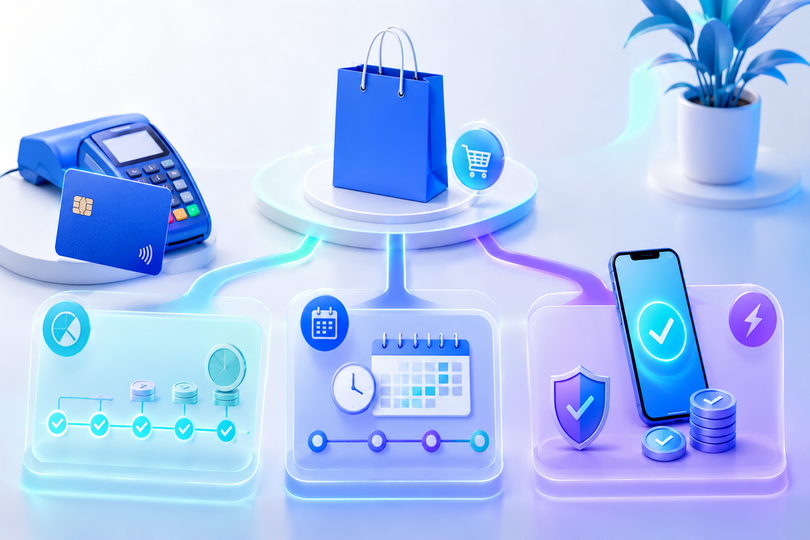 Différences entre paiement fractionné, paiement échelonné et BNPL en point de vente